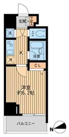 HF早稲田レジデンスの物件間取画像